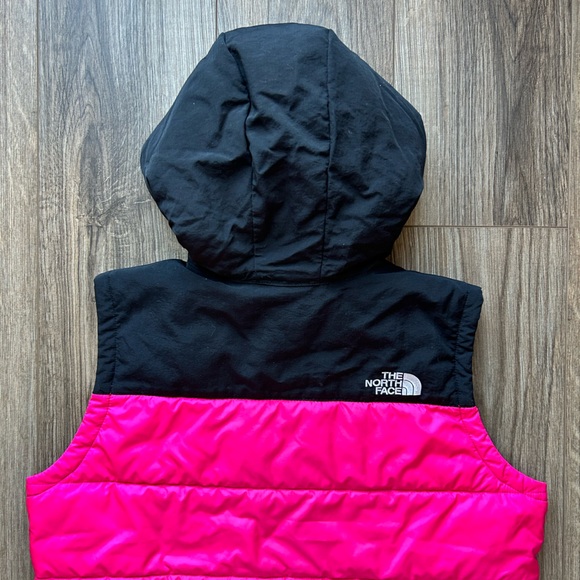 North Face Youth Puffy Pink Vest | xl - Picture 8 of 13